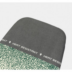 Masa de calcat Brabantia D 1008898, 135x45 cm, 7 pozitii de reglare, Zona de calcat rezistenta la caldura, Galben/Verde