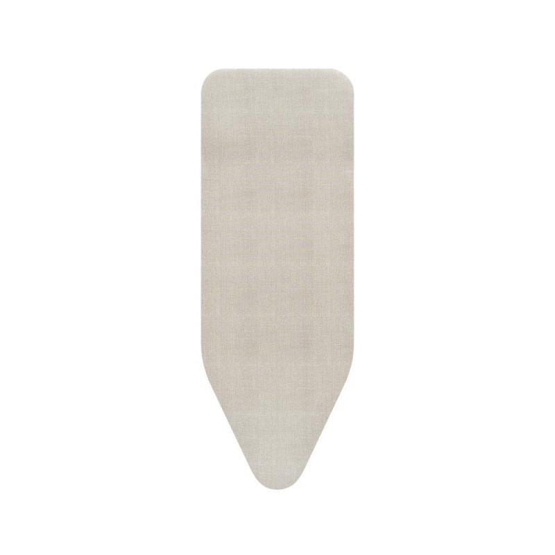 Brabantia C 1008909 Ironing Board Cover, 124x45 cm, 8 mm, Light Gray