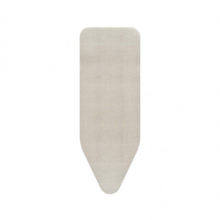 Brabantia C 1008909 Ironing Board Cover, 124x45 cm, 8 mm, Light Gray