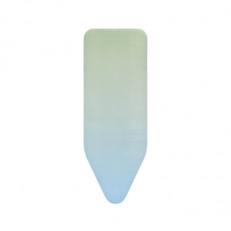Brabantia C 1008910 Ironing Board Cover, 124x45 cm, 8 mm, Green/Light Blue