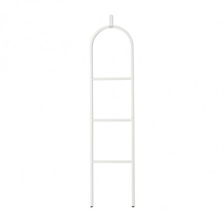 Suport multifunctional pentru haine Brabantia Linn 1008928, 3 tije, Parte ovala pentru sacou, Rezistent la coroziune, Alb