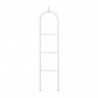 Suport multifunctional pentru haine Brabantia Linn 1008928, 3 tije, Parte ovala pentru sacou, Rezistent la coroziune, Alb