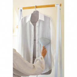 Umeras pentru calcare cu aburi pe verticala Brabantia Linn 1008935, Pliabil, Carlig pivotant 360°, Gri