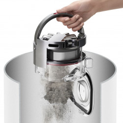 Aspirator Dyson RB03 360 Vis Nav Bl/Ni, Autonomie pana la 65 min, SMART, 26 senzori, Navigație vizuala 360°, Control vocal, Albastru/Gri