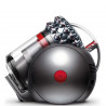 Ηλεκτρική σκούπα με δοχείο Dyson Cin BigBall AbPr, 700W, 1,5l, Κατηγορία Α, Σύστημα Cinetic Cyclone, Αυτοεπιπεδούμενο, Χωρίς αλλαγές φίλτρων, Γκρι/Κόκκινο