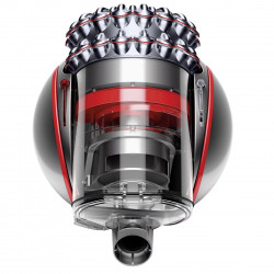 Прахосмукачка Dyson Cin BigBall AbPr, 700W, 1.5l, Клас А, Циклонна система Cinetic, Самоизправащя се, Без смяна на филтри, Сив/червен