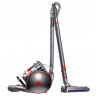 Aspirator Dyson Cin BigBall AbPr, 700W, 1.5l, Clasa A, Sistem ciclon Cinetic, Auto-redresare, Fara schimbare filtru, Gri/Rosu