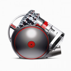 Ηλεκτρική σκούπα με δοχείο Dyson Cin BigBall AbPr, 700W, 1,5l, Κατηγορία Α, Σύστημα Cinetic Cyclone, Αυτοεπιπεδούμενο, Χωρίς αλλαγές φίλτρων, Γκρι/Κόκκινο