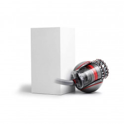 Ηλεκτρική σκούπα με δοχείο Dyson Cin BigBall AbPr, 700W, 1,5l, Κατηγορία Α, Σύστημα Cinetic Cyclone, Αυτοεπιπεδούμενο, Χωρίς αλλαγές φίλτρων, Γκρι/Κόκκινο