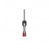 Ηλεκτρική σκούπα με δοχείο Dyson Cin BigBall AbPr, 700W, 1,5l, Κατηγορία Α, Σύστημα Cinetic Cyclone, Αυτοεπιπεδούμενο, Χωρίς αλλαγές φίλτρων, Γκρι/Κόκκινο