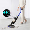 Dyson WR01 WashG1 Bk/Bu Upright Vacuum Cleaner, 95W, 1L, Run Time Up to 35 Minutes, 3 Power Settings, LCD Display, Moisture Control, Self-Cleaning, Black/Blue