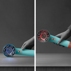 Dyson Supersonic Nural HD16 CePa/Tz Hair Dryer, 1600W, 3 speeds, 4 heat settings, Negative ions, 5 attachments, Scalp protection, Turquoise/orange