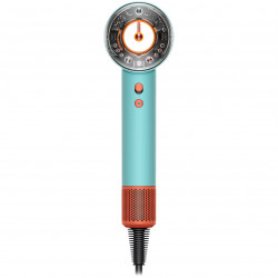 Dyson Supersonic Nural HD16 CePa/Tz Hair Dryer, 1600W, 3 speeds, 4 heat settings, Negative ions, 5 attachments, Scalp protection, Turquoise/orange
