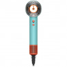 Dyson Supersonic Nural HD16 CePa/Tz Hair Dryer, 1600W, 3 speeds, 4 heat settings, Negative ions, 5 attachments, Scalp protection, Turquoise/orange