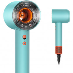 Dyson Supersonic Nural HD16 CePa/Tz Hair Dryer, 1600W, 3 speeds, 4 heat settings, Negative ions, 5 attachments, Scalp protection, Turquoise/orange