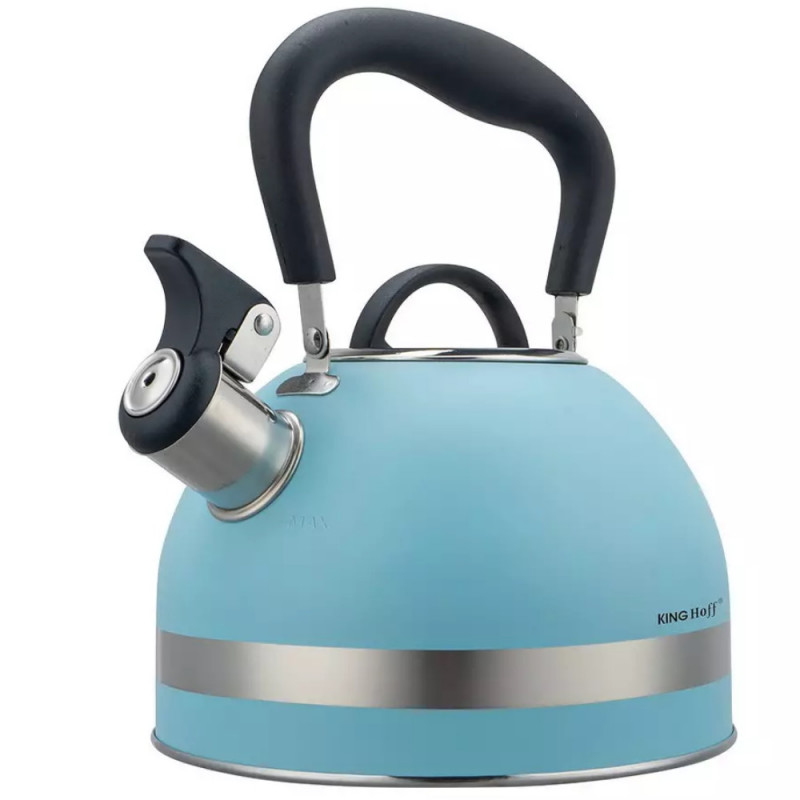 Kinghoff KH 1857, 1.8l, Indukciós, Hőszigetelt fogantyú, Kék