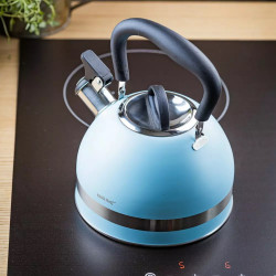 Kinghoff KH 1857, 1.8l, Indukciós, Hőszigetelt fogantyú, Kék