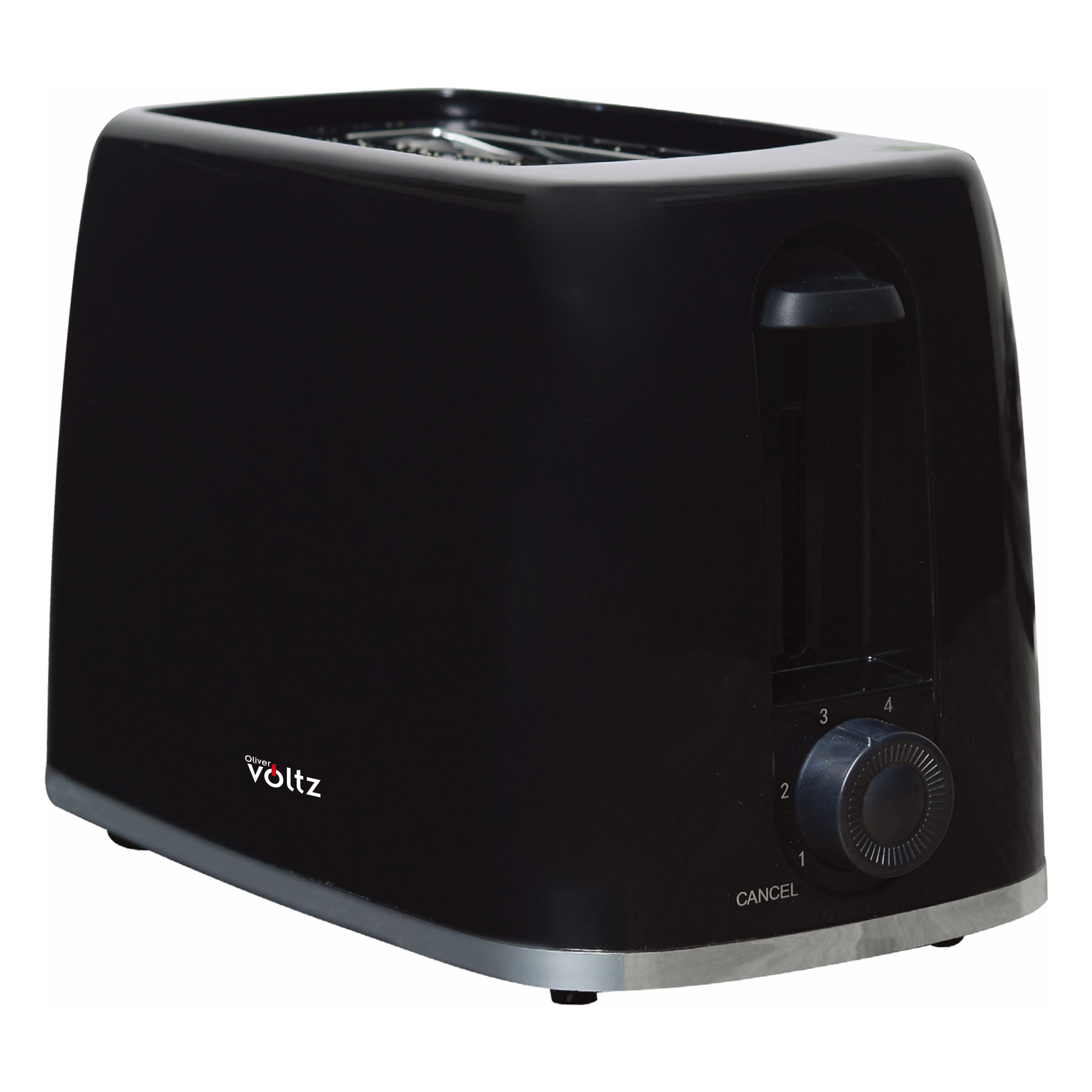 Тостер Oliver Voltz Daisy OV51440W, 700W, 2 филийки, 6 нива, Подвижна тавичка за трохи, Червен