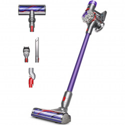 Κάθετη ηλεκτρική σκούπα Dyson V8 Origin 400394-01, 150AW, 540ml, 110000 rpm/min, Αυτονομία έως 40 λεπτά, HEPA, Μωβ/Ασημί