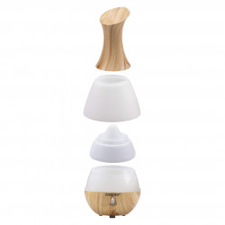 Beper 70.405 Aroma Diffuser, 4 W, 235 ml, Suitable for essential oils, LED light, 7 colors, Wooden