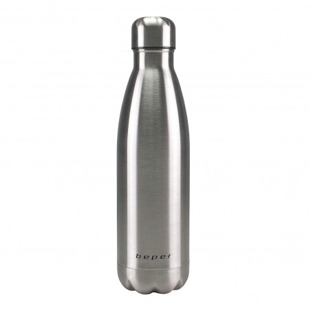 Beper BI.505 Insulated Bottle, 500 ml, Double-walled, BPA-free, Stainless Steel