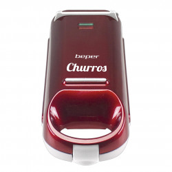 Συσκευή Παρασκευής Churros Beper BT.600Y, 700W, 4 churros, Αντικολλητική επίστρωση, Κόκκινο