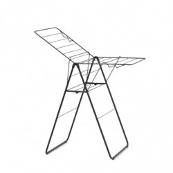 Brabantia Hangon 1004162 Clothes Dryer, 15 m, 4 Hangers, Adjustable, Child Lock, Black