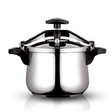 Fagor Clasica 100602646 Pressure Cooker, 4 L, 55 kPa, 3 safety systems, 18/10 stainless steel, Silver