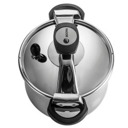 Fagor Clasica 100602646 Pressure Cooker, 4 L, 55 kPa, 3 safety systems, 18/10 stainless steel, Silver