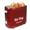 Μηχανή hot dog Beper BT.150Y, 750W, 2 hotdogs, 5 στάδια, αφαιρούμενη θήκη για ψίχουλα, Κόκκινο