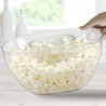 Beper P101CUD052 Forrólevegős popcorn gép, 1200W, 80 g kukoricáig, beépített tál, piros színű