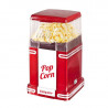 Aparat de popcorn cu aer cald Beper 90.590Y, 1200W, 260 ml, Design compact, Mentinere caldura, Rosu/Alb