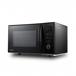 Toshiba MW2-AC25TBK 4in1 mikrohullámú sütő, 25 L, 950W, grill 1100W, konvekció 2100W, kerámia bevonat, fekete színű