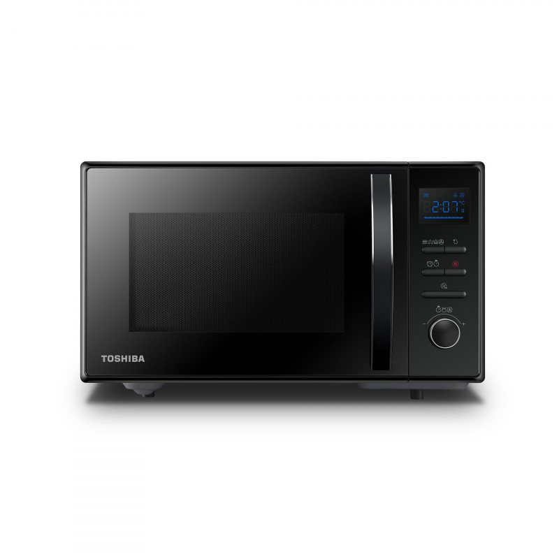 Toshiba MW2-AC25TBK 4in1 mikrohullámú sütő, 25 L, 950W, grill 1100W, konvekció 2100W, kerámia bevonat, fekete színű