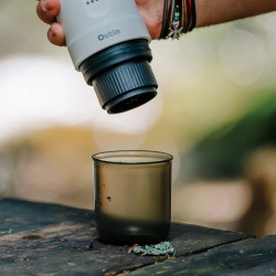 Outin Nano Espresso Cup, 80 ml, BPA-Free, Black