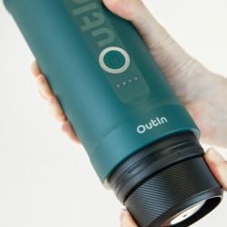 Set of 5 accessories for the Nano Basket Plus double espresso maker, Stainless Steel, BPA-Free, Black