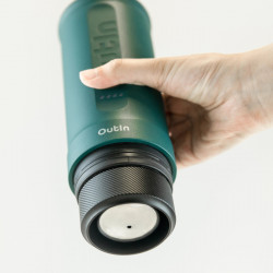 Set of 5 accessories for the Nano Basket Plus double espresso maker, Stainless Steel, BPA-Free, Black