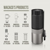 Wacaco Exagrind Coffee Grinder, Manual, Up to 20 g, Stainless Steel Mechanism, Aluminum Body, Black