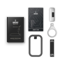 Wacaco Picopresso Coffee Machine Stand, Sturdy stainless steel body, Built-in mirror, Black