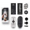 Преносима ръчна кафемашина Wacaco Nanopresso Chill White, 18bar, 80мл, 8гр, +Калъф, Бял