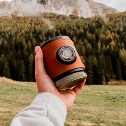 Wacaco Picopresso Case Set, 2-Piece, Faux Leather, Black/Brown