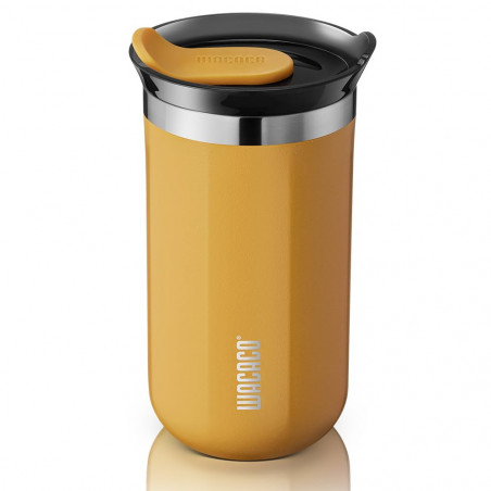 Θερμός Ποτήρι Wacaco Octaroma Lungo Amber Yellow, 300ml, με μόνωση σε κενό, Διπλό τοίχωμα, Χωρίς BPA, Κίτρινο