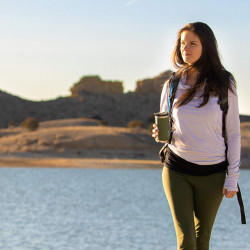 Wacaco Octaroma Lungo Pomona Green Insulated Mug, 300 ml, Vacuum-Insulated, Double-Walled, BPA-Free, Green