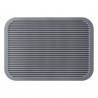 Wacaco L Drying and Tamping Mat, Silicone, Smooth and Ribbed Surface, BPA-Free, Gray