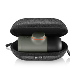 Protective Case for the Wacaco Minipresso GR2 Espresso Machine, Shock-Resistant, Water-Resistant, Hanging Loop, Black