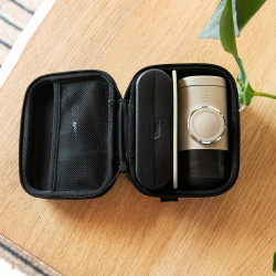 Protective Case for Wacaco Minipresso NS2 Espresso Machine, Shock-Resistant, Water-Resistant, Accessories, Black