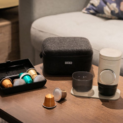 Protective Case for Wacaco Minipresso NS2 Espresso Machine, Shock-Resistant, Water-Resistant, Accessories, Black