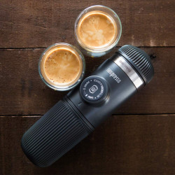 Адаптер за двойно еспресо Wacaco Nanopresso Barista Kit, 140 мл, Сив