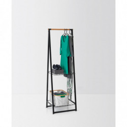 Brabantia Linn 1000814 Multi-Functional Clothes Rack, Steel, Black