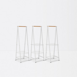 Suport multifunctional pentru depozitare Brabantia Linn 1000815, Otel, Alb